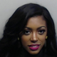 Porsha Williams poses for a police booking photo at the Fulton County Sheriff’s Office April 16, 2014, in Atlanta.
Fulton County Sheriff’s Office via Getty Images